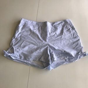Loft seersucker shorts